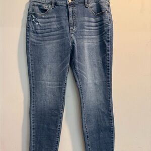 Time and Tru Women's Skinny Jeans in Blue